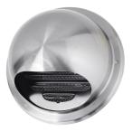 宇佐美工業UK ステンレス製 丸型フ-ド付ガラリ -GSN100S-HL