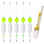 遊心館釣具 簡単ぶっ込みサビキカゴ 3サイズ サビキカゴ ロケットカゴ 遠投カゴ釣り サビキ釣り ぶっ込みサビキカゴ （Lサイズ）5個組