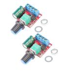 KKHMF 2個 5Aミニ DC モータ PWM 速度コント ローラー 20kHz 3V-35V スピード コントロール スイッチ LED 調光