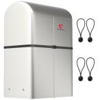 Rosefray стойка для колес покрытие 420D толстый водонепроницаемый наружный 8шт.@ место хранения водонепроницаемый хранение покрытие упаковочный пакет имеется 130×88×175cm серебряный 