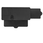 サンバイザー エクステンダー ブラック PU & PC 運転席側と助手席側 ユニバーサル 調節可能な偏光レンズ フロントガラス サンシェード エ