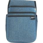 ショッピングTRUSCO TRUSCOトラスコ デニム腰袋 中型 3段 ブルー TDC-T102