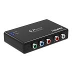 Portta аналог компонент RGB ввод to HDMI мощность изменение конвертер 