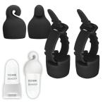 DOKEEP черный силикон рукав водонепроницаемый DOKEEP свет крепление для многофункциональный палатка трос поле кемпинг 2