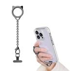 RAFEIO 携帯ストラップ リングストラップ スマホ iphone ストラップ 落下紛失防止 スマホストラップ 内径22mm超軽量15g耐荷重