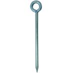 ダイドーハントDAIDOHANT ロープ止め ロープ止め 丸型  鉄/ユニクロ  呼び径 6 x 長さ 150mm 10本入 10175411