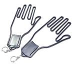 GoodsLand  2個 セット  ゴルフ グローブハンガー 型崩れ防止 手袋 ホルダー キーホルダー GD-GLOHANG