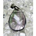 ペンダントトップフローライト天然石...