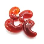 勾玉赤瑪瑙18〜20mm