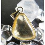 Yahoo! Yahoo!ショッピング(ヤフー ショッピング)ペンダントトップ シトリン 13×11mm 天然石アクセサリー 一点物 チェン別売　7