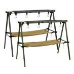 POST GENERAL ポストジェネラル SAWHORSE ＆ HANGER ソーホース ＆ ハンガー 全2色 ブラック オリーブ BBQ バーベキュー アウトドア キャンプ