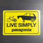 [pa-76]patagonia sticker Patagonia стикер LIVE SIMPLY SPARE