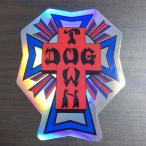 [ST-137]Dogtown Skateboard собака Town STICKER скейтборд стикер USA Foil Cross Logo