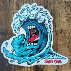 【ST-71】Santa Cruz Skateboards sticker サンタクルーズ スケートボード ステッカー SCREAMING WAVE