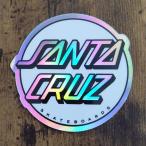 [ST-79]Santa Cruz Skateboards sticker солнечный ta круиз скейтборд стикер Missing Dot Metallic Rainbow Holographic