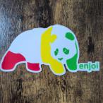 [ST-808]Enjoi Skateboard sticker темно-красный .i скейтборд стикер RASTA PANDA