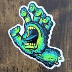 [ST-830]Santa Cruz Skateboards sticker солнечный ta круиз скейтборд стикер Street Creep Screaming Hand