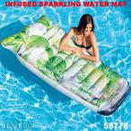 浮き輪 フロート マット スパークリングウォーターマット 178×91cm 58778 日本正規品 intex インテックス