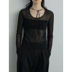 anuke アンヌーク 即日発送  2way Sheer Tops  62520609 2WAYシアートップス 長袖 レディース