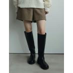 anuke アンヌーク 即日発送 Ecoleather Long Boots 62521007 エコレザーロングブーツ ロングブーツ