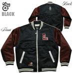 LRG ジャケット  LRG LETTERMAN SATIN BOMBER [BLK] L3WNMJKXX ブラック 黒 エルアールジー アウター スタジャン スケーター ストリート