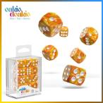 D6 Dice 16mm Gemidice (サンストーン) 12個入り 6面ダイス