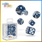 D6 Dice 16mm Gemidice (リキッドスチール) 12個入り 6面ダイス