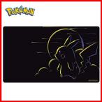 海外ポケモンセンター限定 ポケモンカードゲーム プレイマット ピカチュウ シルエット Pikachu Chalk