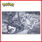 海外ポケモンセンター限定 ポケモンカードゲーム プレイマット カイリュウ&amp;レックウザ Dragonite &amp; Rayquaza Collide