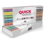 AKインタラクティブ AKMQ150 クイックマーカー34色ボックスセット