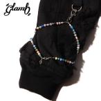 ショッピングビーズ 予約商品 glamb グラム アクセサリー メンズ Blow Beads Chain Strap ブロウビーズチェーンストラップ 春 マルチ GB0126/AC06