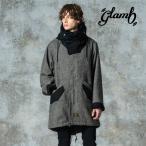 glamb グラム モッズコート メンズ High Neck Mods Coat/ハイネックモッズコート 秋冬 グレー ネイビー ワイン ブラック GB0325/JKT12