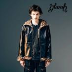 予約商品 glamb グラム ブルゾン メンズ Synth Mouton Hooded Jacket/シンセムートンフーデッドジャケット 秋冬 ブルー ブラック GB0425/JKT06
