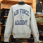 Champion (チャンピオン) リバースウィーブ クルーネックスウェットシャツ C3-C026 042 シルバーグレー×ネイビー