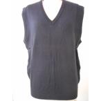 カシミヤ100％天竺編みVネックベ...