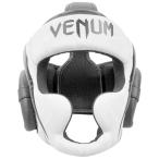 VENUM head защита ELITE HEADGEAR ( белый × утка ) // бокс spa- кольцо кикбоксинг headgear боевые искусства средства защиты бесплатная доставка 