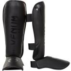 VENUM レッグガード Challenger Standup Shin Guards (ブラック×ブラック) //レガース シンガード キックボクシング 総合 格闘技 防具 プロテクター 送料無料