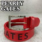  Pearly Gates женский ремень перфорирование кошка .... кожа красный женский Golf одежда PEARLY GATES