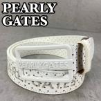  Pearly Gates женский ремень перфорированная кожа белый женский Golf одежда PEARLY GATES