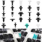 ショッピングクリップ 樹脂ネジ クリップ 160個 320個 車 プッシュリベット 24種 ルーフライナー トランク テーナー クリップ Aピラー Bピラー