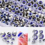 ゆるみ止めナット 84個 ナット ロックナット セット M3 M4 M5 M6 M8 HEX 六角 ネジ ステンレス 工具 修理 車 バイク 緩み防止
