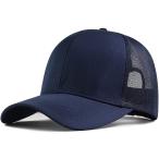 RF キャップ メンズ 大きいサイズ 帽子 ぼうし XXL（61-68cm） 深め メッシュ 夏 通気 速乾 軽薄 スポーツ 野球帽 (ブルー)