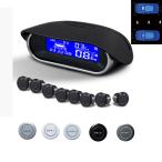 後付け 8センサー パーキングコーナーセンサー クリアランスソナー バックレーダ パーキングアシスト NY9090 ブラック シルバー グレー