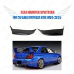 GDA GDB Impreza リアカナード ディフューザー Body kit Bumper スポイラー リップ custom リアスプリッター