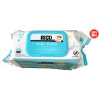 RICO Baby Wipes 赤ちゃん用 おしりふき 100枚 無香料 ウェットタイプ ベビーワイプ COSTCO コストコ お尻拭き 赤ちゃん 厚手 蓋 個包装 ケース 大容量