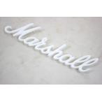 Marshall　LOGO00005 ロゴマーク 大 ホワイト キャビネット用[5C011020]
