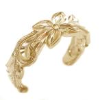  гавайская бижутерия розовое золото K10 кольцо на палец ноги K10pg плюмерия прокрутить свободный размер 