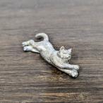 ショッピング箸置き 太田祐輔 のびのびねこ 錫製箸置き アトリエy