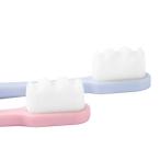 超先細毛超やわらかめ歯ブラシ敏感歯を保護する大人用高級な万毛歯ブラシ超コンパクト磨きやすいハブラシ(色は選べません)4本セットで2色（ピンクとブルー）
