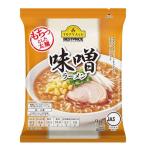 トップバリュ 味噌ラーメン 1人前 1袋 袋麺 ラーメン 乾麺 味噌ラーメン インスタント麺 即席めん サタデープラス